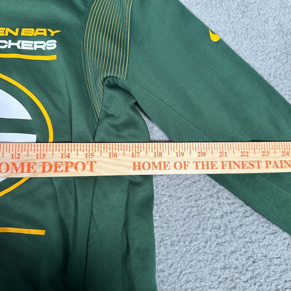 Green Bay Packers Hoodie Adult‎ Size Small Green Nike Dri-Fit On Field Football - Picture 4 of 7